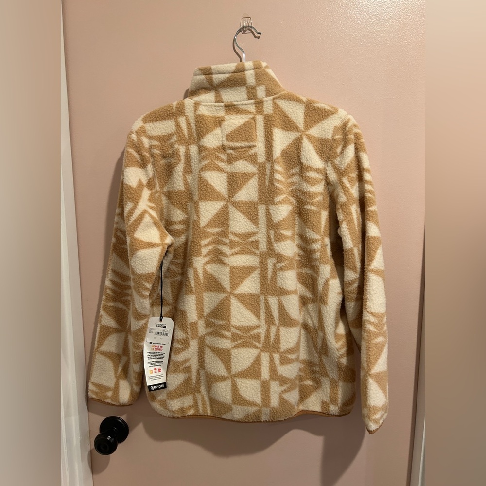 NWT Billabong Women's A/Div Boundary Mock 3 Half-Zip Pullover Sweatshirt Medium - Picture 4 of 6